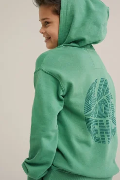 Jongens hoodie met opdruk