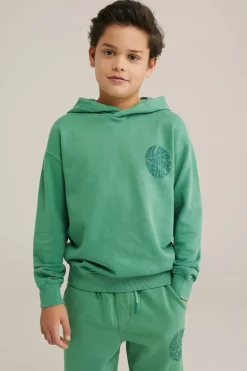 Jongens hoodie met opdruk