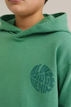 Jongens hoodie met opdruk