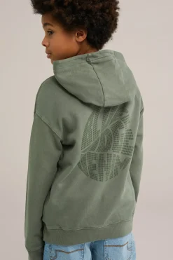 Jongens hoodie met opdruk