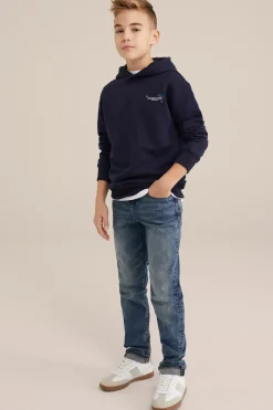 Jongens hoodie met opdruk