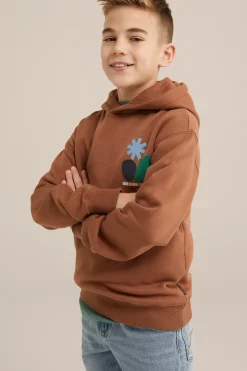 Jongens hoodie met opdruk