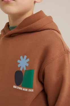 Jongens hoodie met opdruk