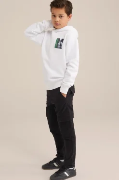 Jongens hoodie met opdruk