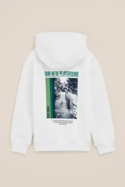 Jongens hoodie met opdruk