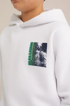 Jongens hoodie met opdruk
