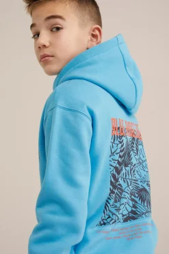Jongens hoodie met opdruk