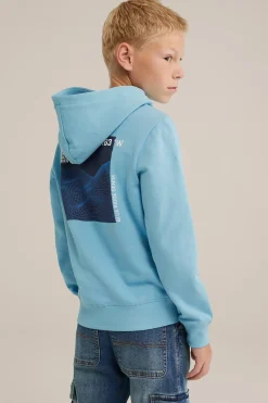 Jongens hoodie met opdruk