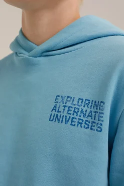 Jongens hoodie met opdruk