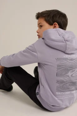 Jongens hoodie met opdruk