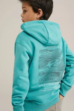 Jongens hoodie met opdruk