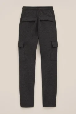 Jongens joggingbroek met cargozakken en jacquard-dessin