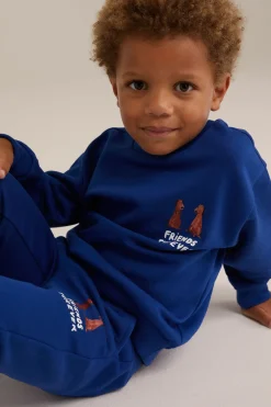 Jongens joggingbroek met opdruk