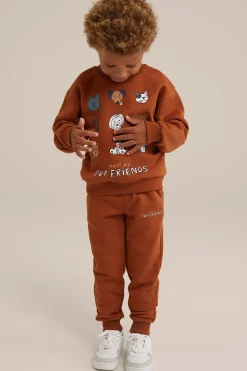 Jongens joggingbroek met opdruk