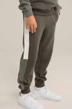 Jongens joggingsbroek met tapedetail