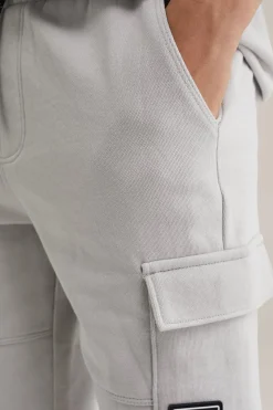 Jongens joggingshort met cargozakken
