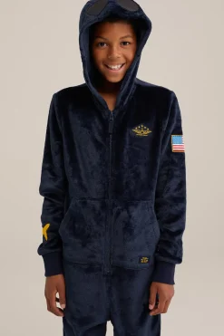 Jongens onesie met badges