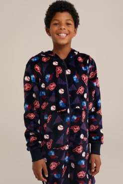 Jongens onesie met dessin