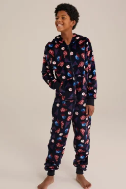 Jongens onesie met dessin