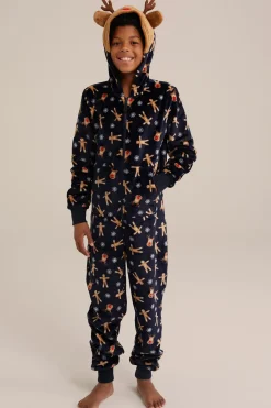 Jongens onesie met dessin