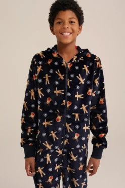 Jongens onesie met dessin