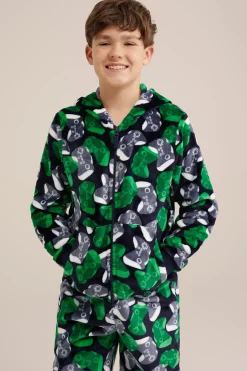 Jongens onesie met dessin