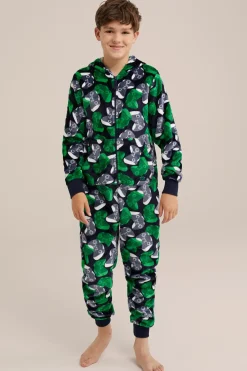 Jongens onesie met dessin
