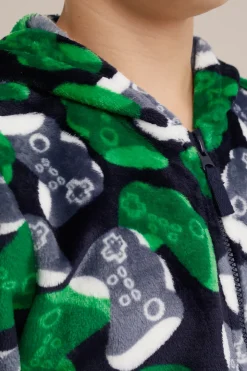 Jongens onesie met dessin