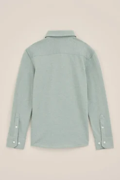 Jongens overhemd van piqu&eacute;jersey