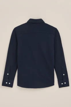 Jongens overhemd van piqu&eacute;jersey