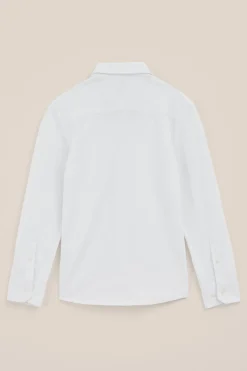 Jongens overhemd van piqu&eacute;jersey