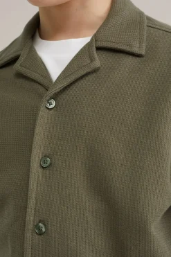 Jongens overshirt met structuur
