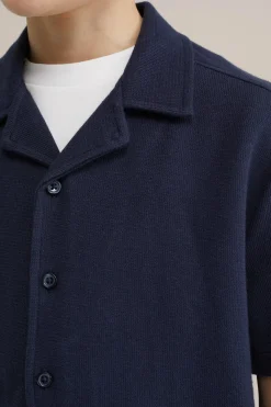 Jongens overshirt met structuur