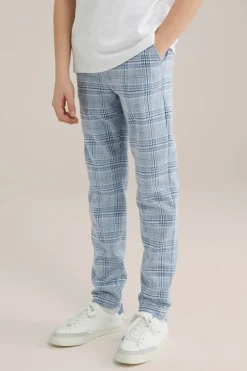 Jongens pantalon met ruit dessin