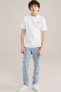 Jongens pantalon met ruit dessin