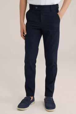 Jongens pantalon met structuur
