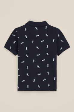 Jongens polo met opdruk