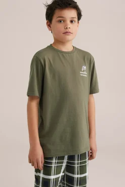 Jongens pyjama met dessin