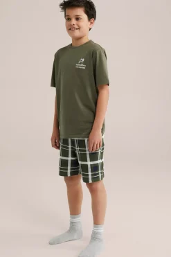 Jongens pyjama met dessin