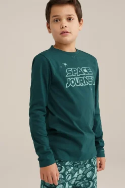 Jongens pyjama met dessin