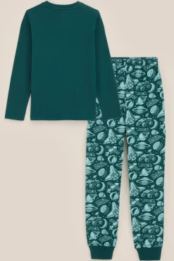 Jongens pyjama met dessin