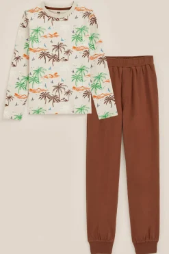Jongens pyjama met dessin