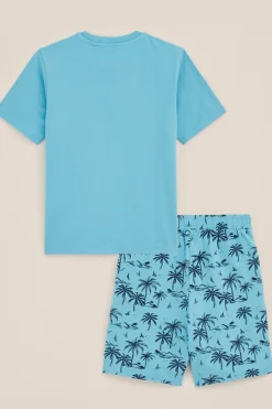 Jongens pyjama met opdruk