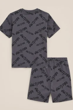 Jongens pyjama met print