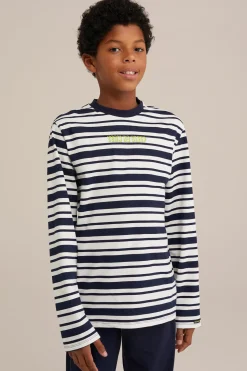 Jongens pyjamaset met dessin