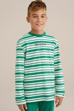 Jongens pyjamaset met dessin
