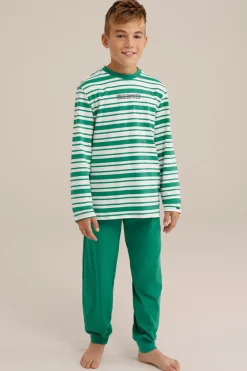 Jongens pyjamaset met dessin