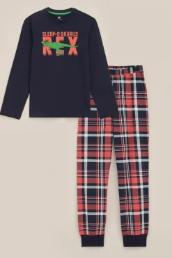 Jongens pyjamaset met dessin