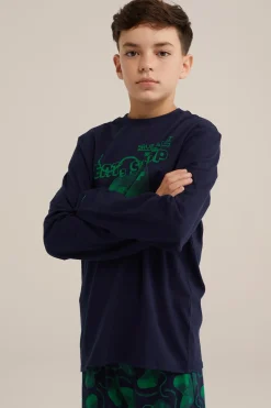 Jongens pyjamaset met dessin
