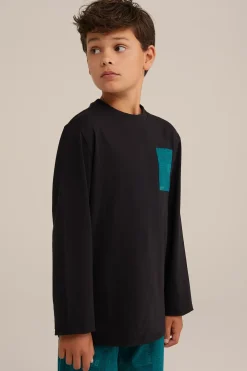 Jongens pyjamaset met dessin